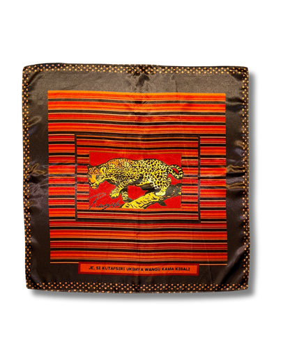 Rugali Scarf — Kanga 001 (Black)