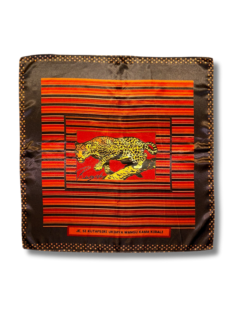 Rugali Scarf — Kanga 001 (Black)