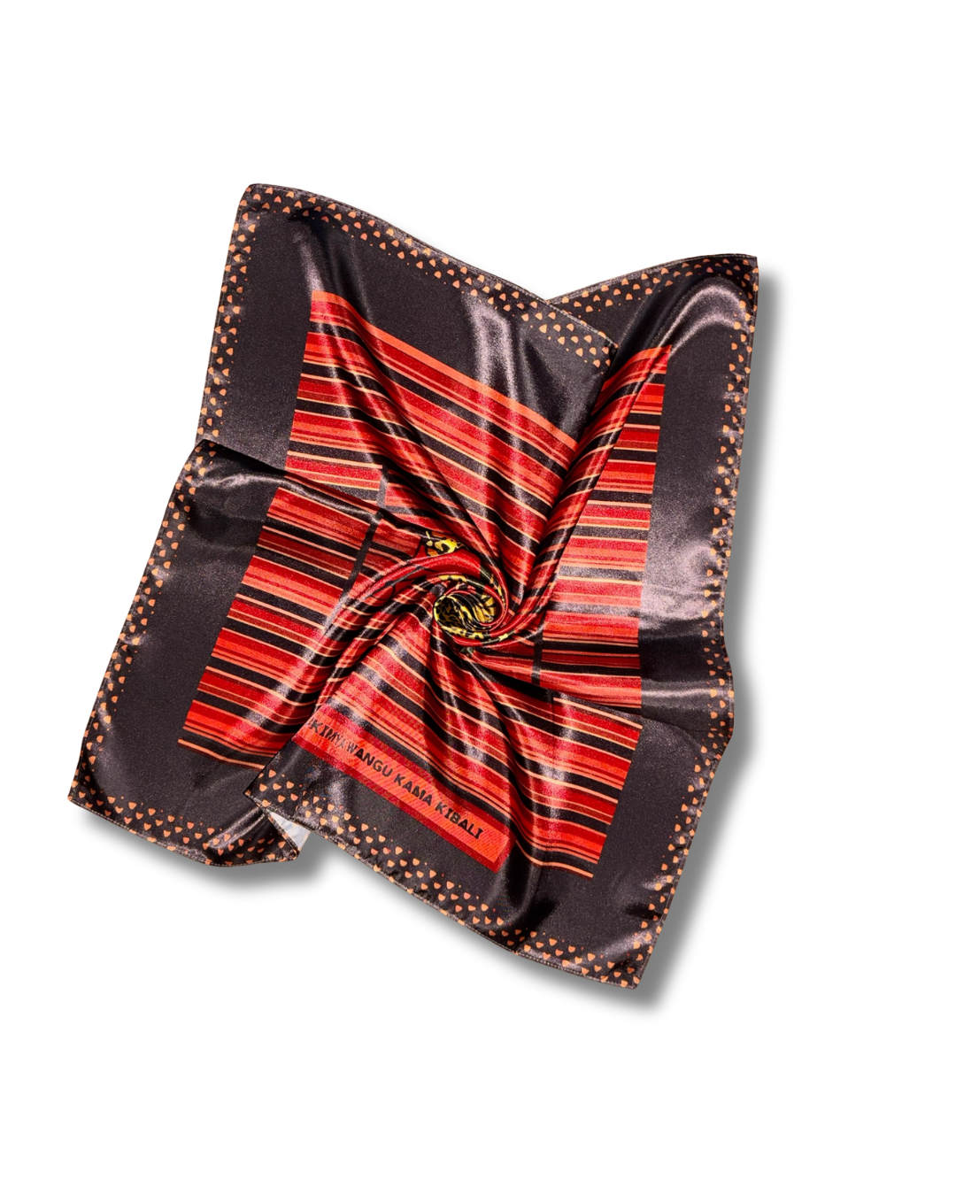 Rugali Scarf — Kanga 001 (Black)