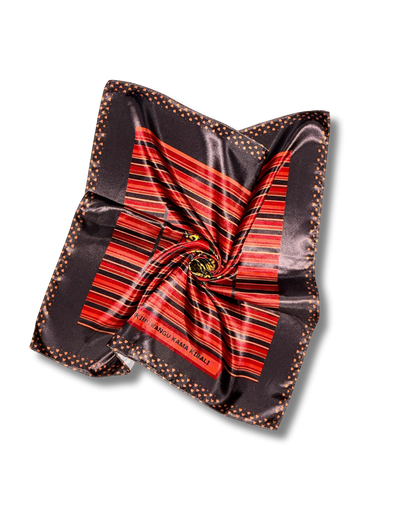 Rugali Scarf — Kanga 001 (Black)